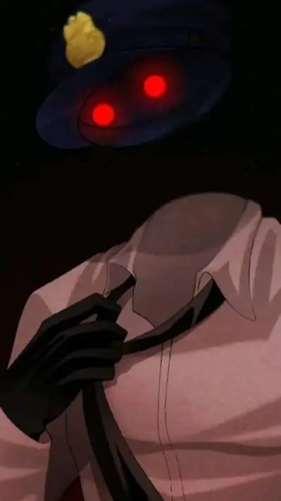 ai character: Inspector shawarma background