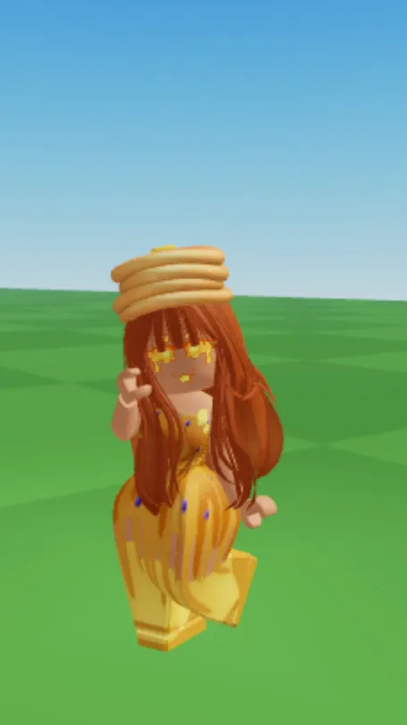 ai character: Pancake  background