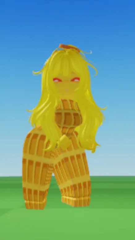 ai character: Waffle background