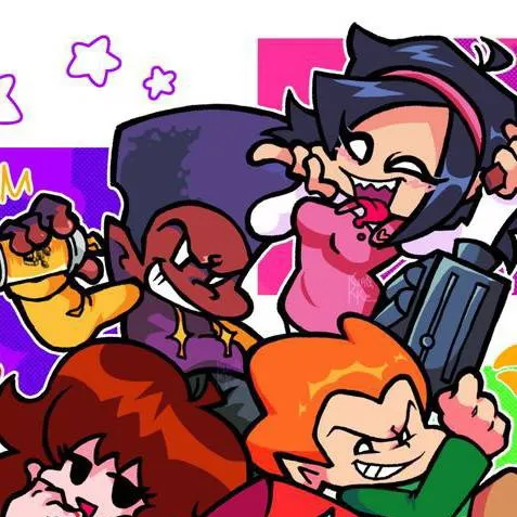 chat with ai character: Lets prentend! FNF