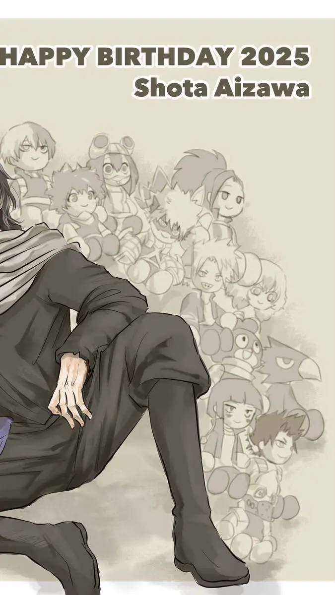 ai character: AIZAWA'S BIRTHDAY background