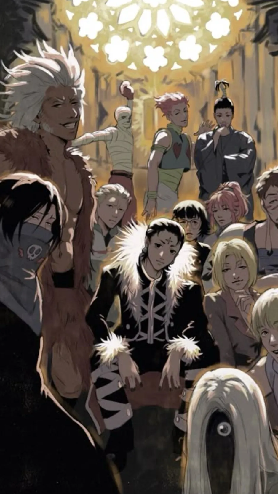 ai character: ~PHANTOM TROUPE~ background
