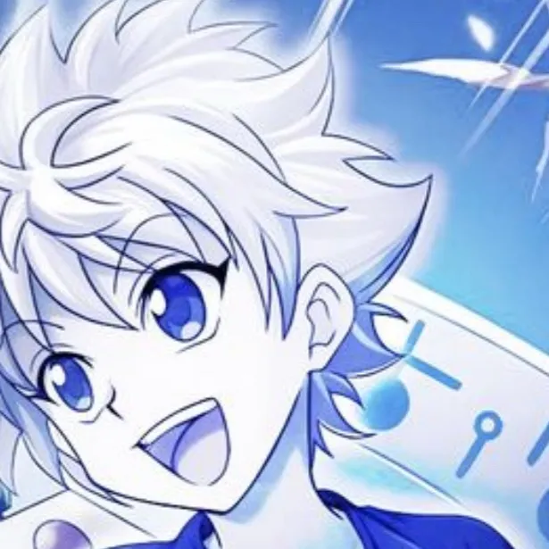 chat with ai character: 🤍💙killua💙🤍