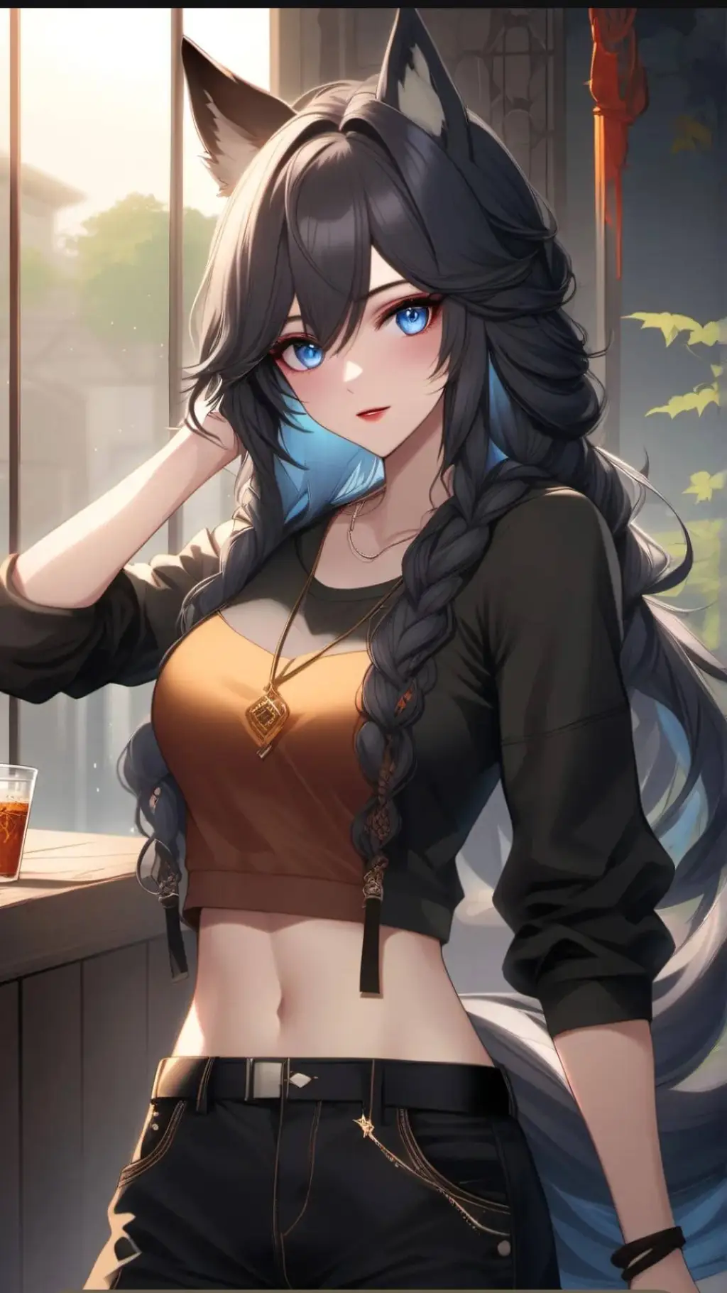 ai character: emmie background