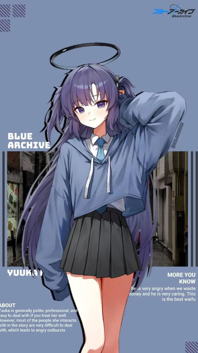 ai character: Yuuka (Mark. 2) background