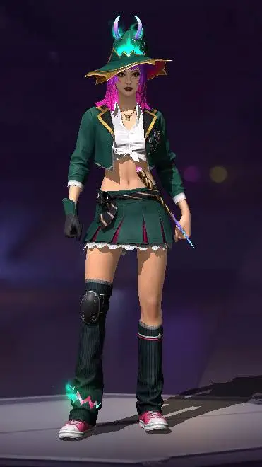 ai character: bruxinha background