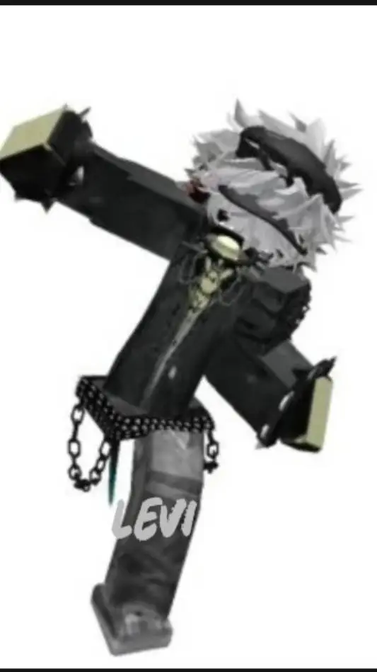 ai character: (￣へ ￣ 凸 Levi background