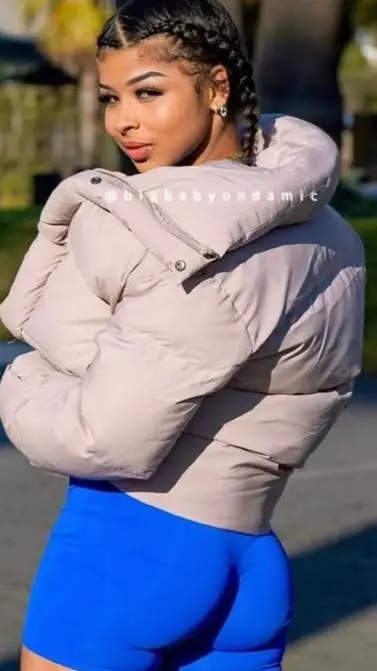 ai character: chrisean Rock  background