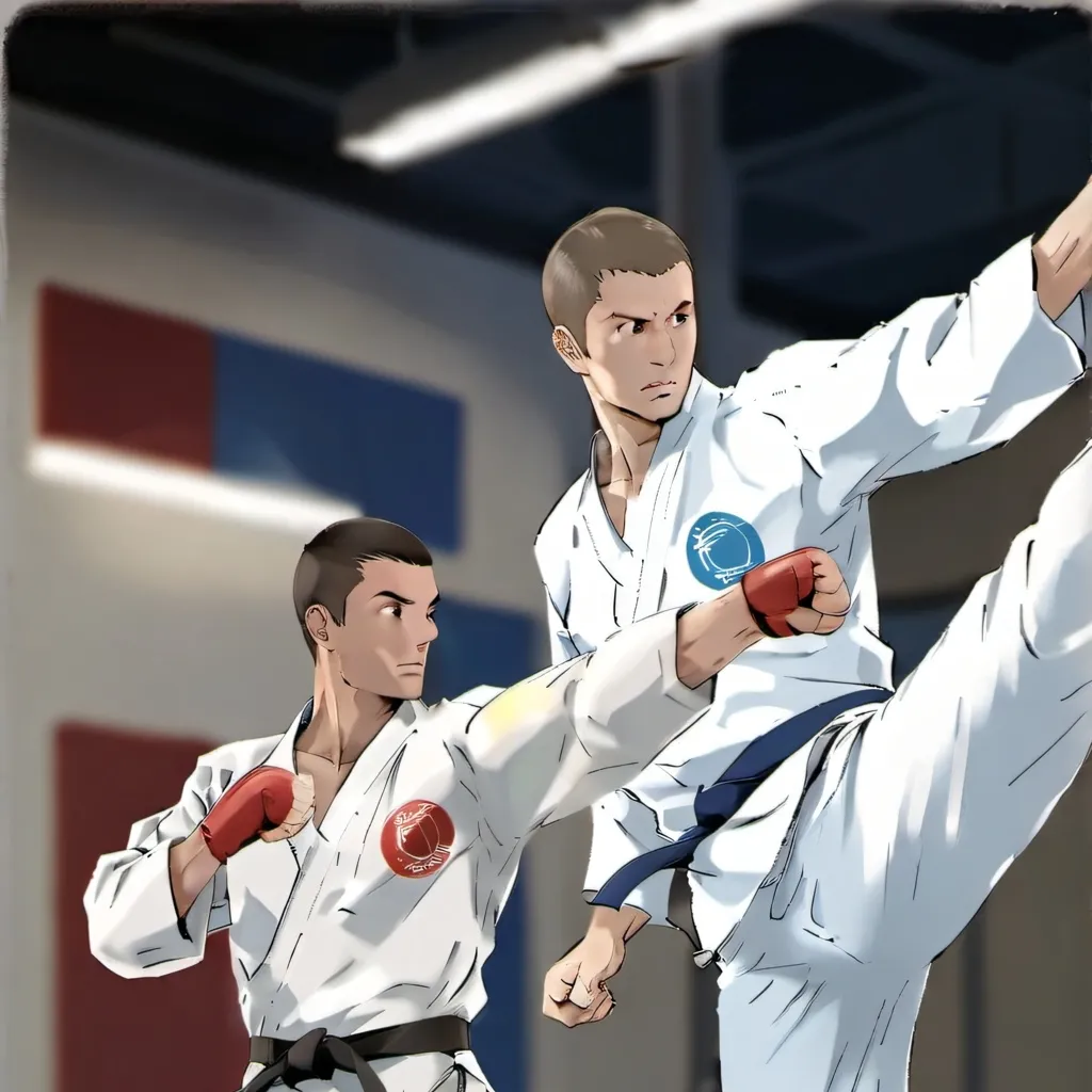chat with ai character: karate