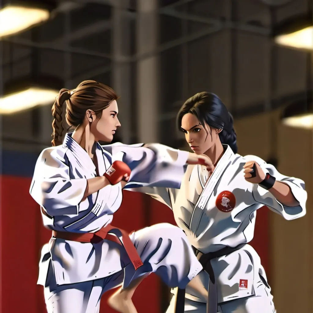 chat with ai character: karate mujeres ❤️