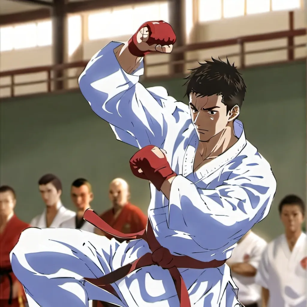chat with ai character: karate de mujeres 