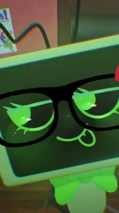 ai character: Vee background