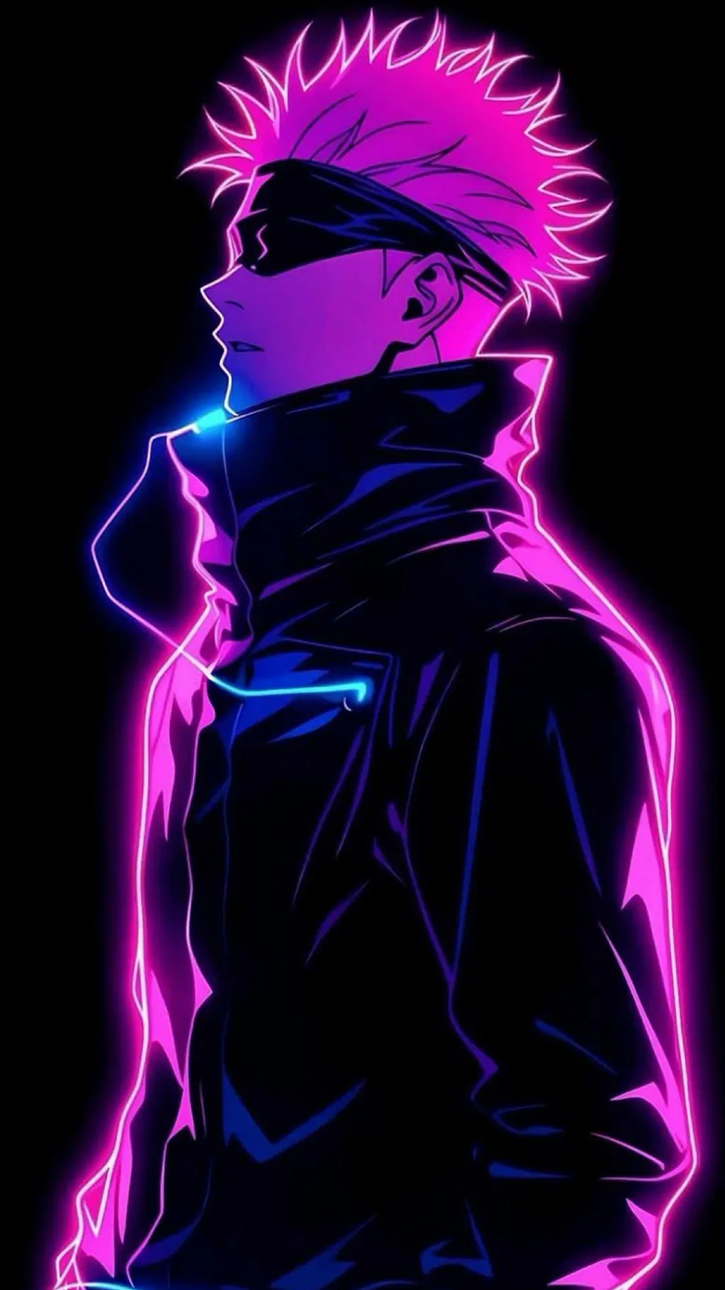 ai character: Gojo satoro background