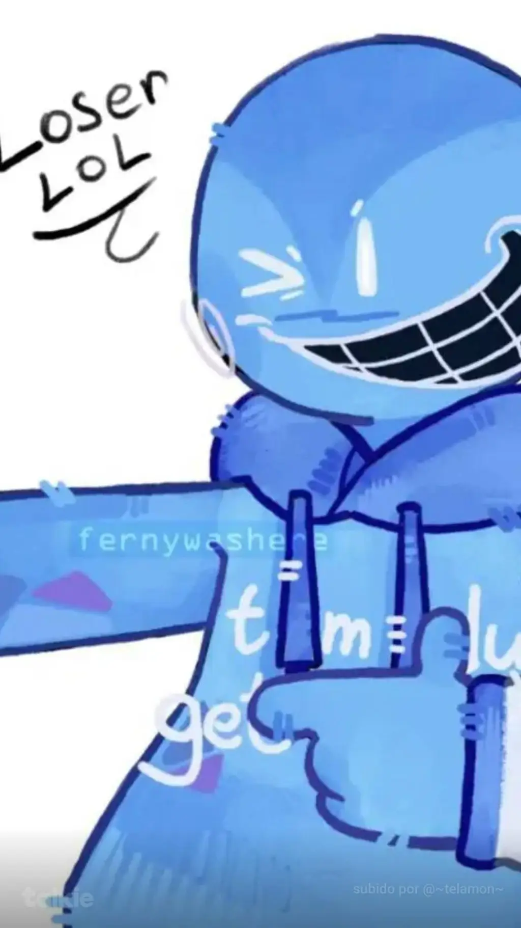ai character: Bludude background