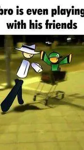 ai character: Roblox args remake background