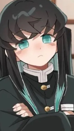 ai character: Tokito muichiro background