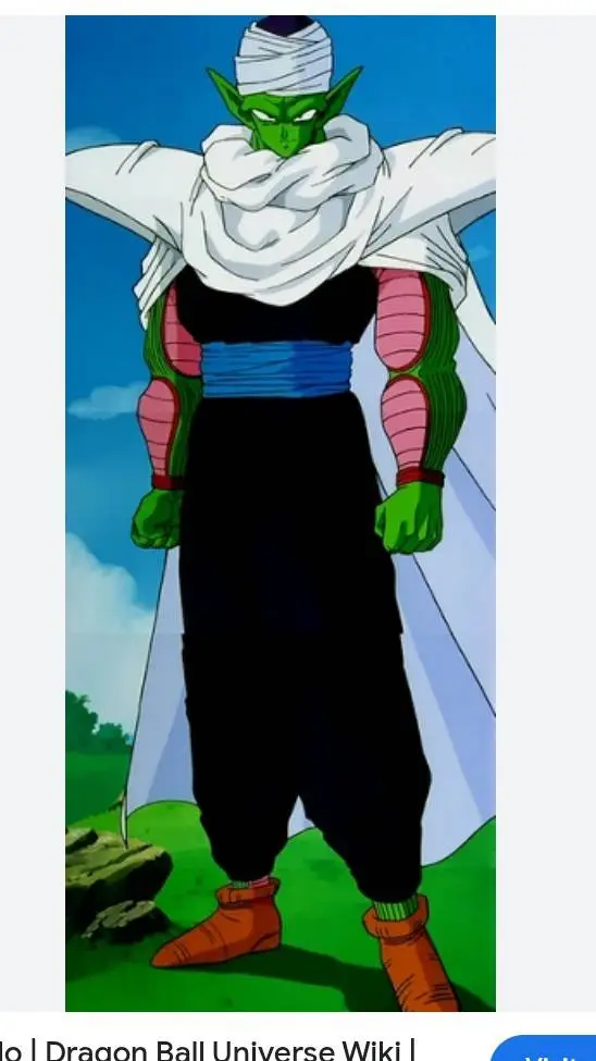 ai character: Piccolo Saiyan sag background