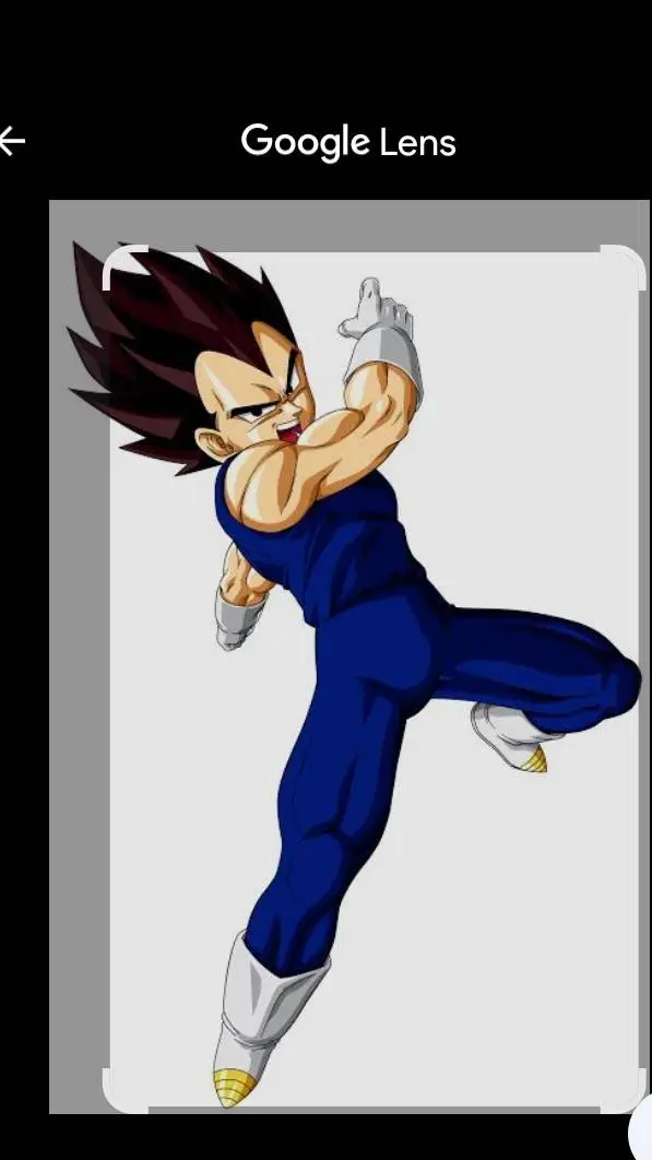 ai character: vegeta  background