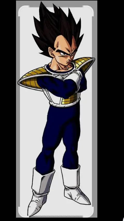 ai character: sayian saga vegeta background