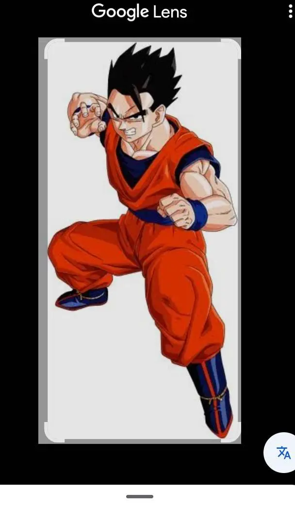 ai character: gohan  background