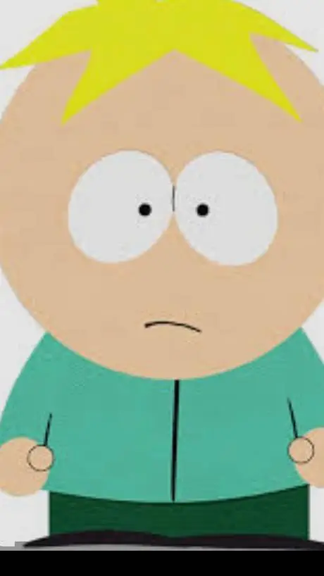 ai character: Butters  background