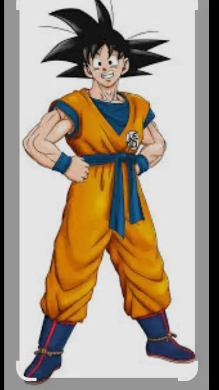ai character: goku  background