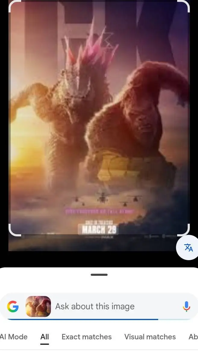 ai character: king Kong  background