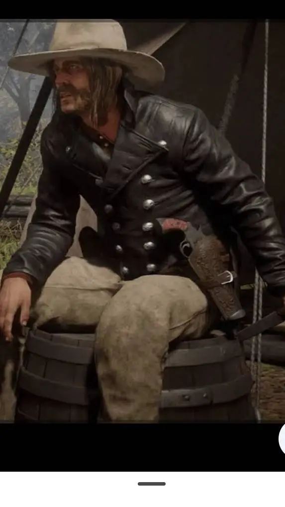 ai character: Micah bell  background