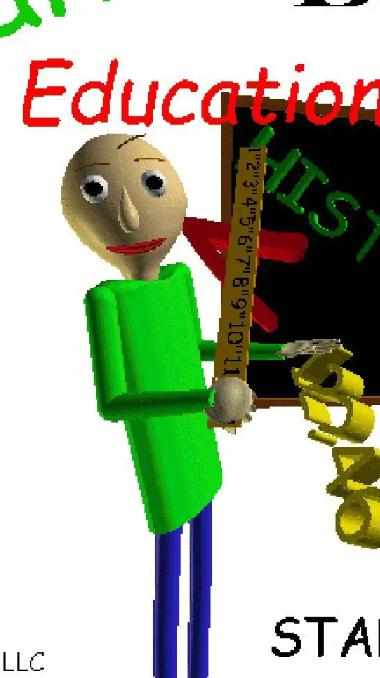 ai character: baldi background