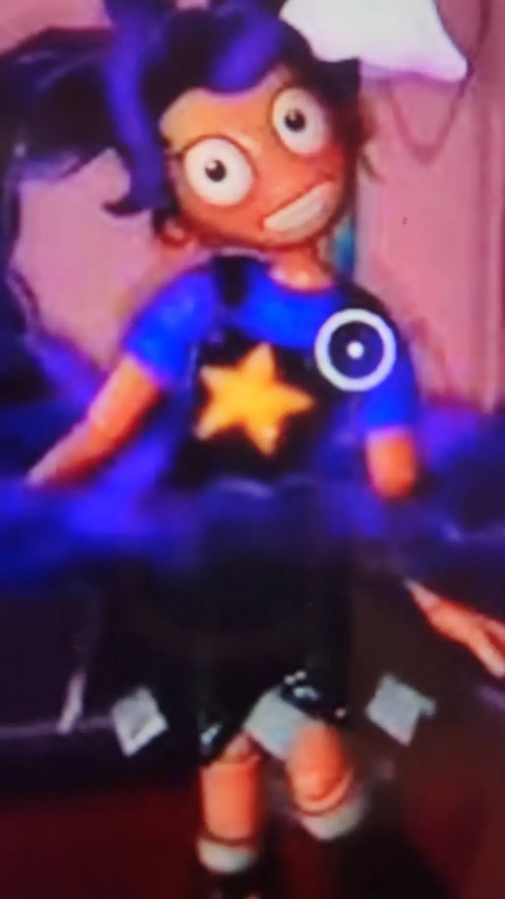 ai character: Lily love braids background