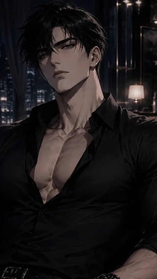 ai character: Tony 🖤 background