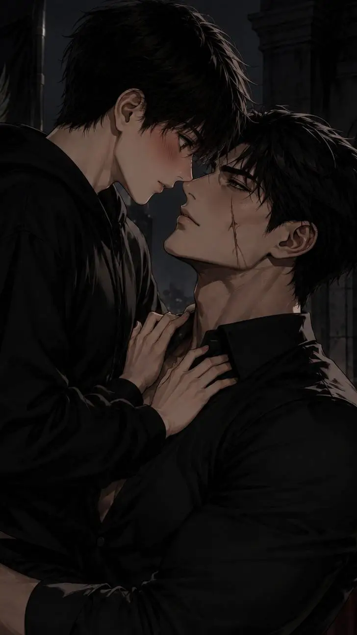 ai character: Silas 🖤 background