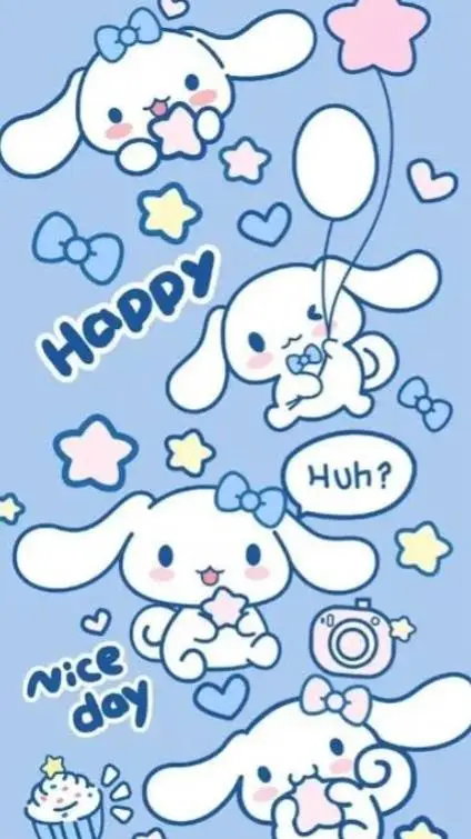 ai character: Cinnamoroll background