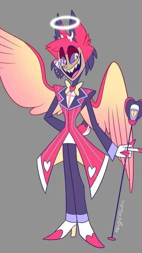 ai character: Angel Alastor background