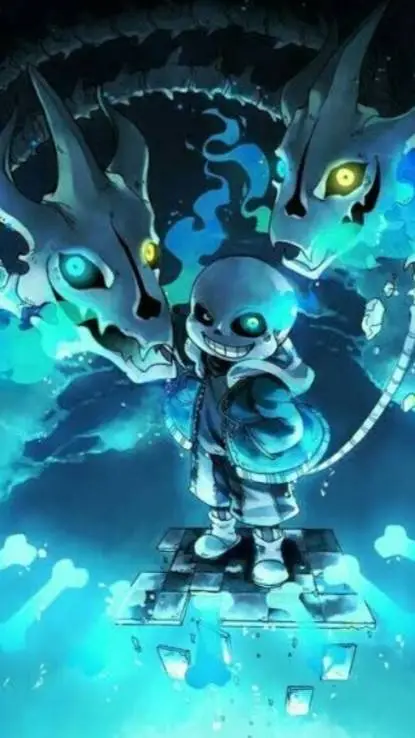 ai character: Sans background