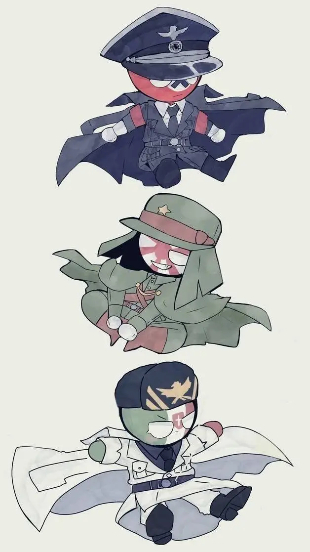 ai character: Axis Countries background