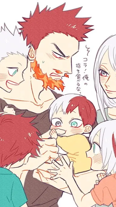 ai character: TodoFam 🔥❄️ background