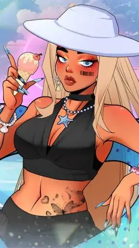 ai character: lila background