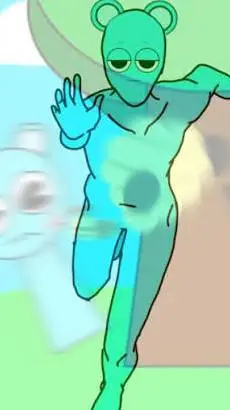 ai character: Sprunki oc sleepov background