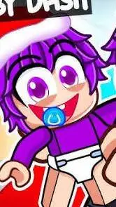 ai character: Baby Dash background