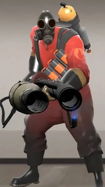 ai character: Pyro (tf2) background