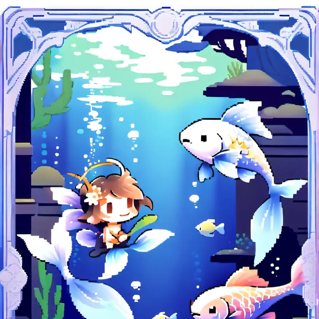 chat with ai character: The aquarium! 🐟🫧