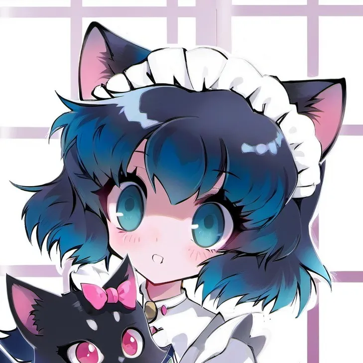 chat with ai character: 🎀 cat girl maid 🎀