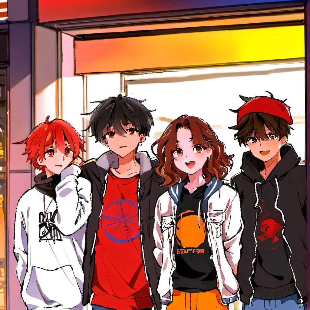 chat with ai character: Friends