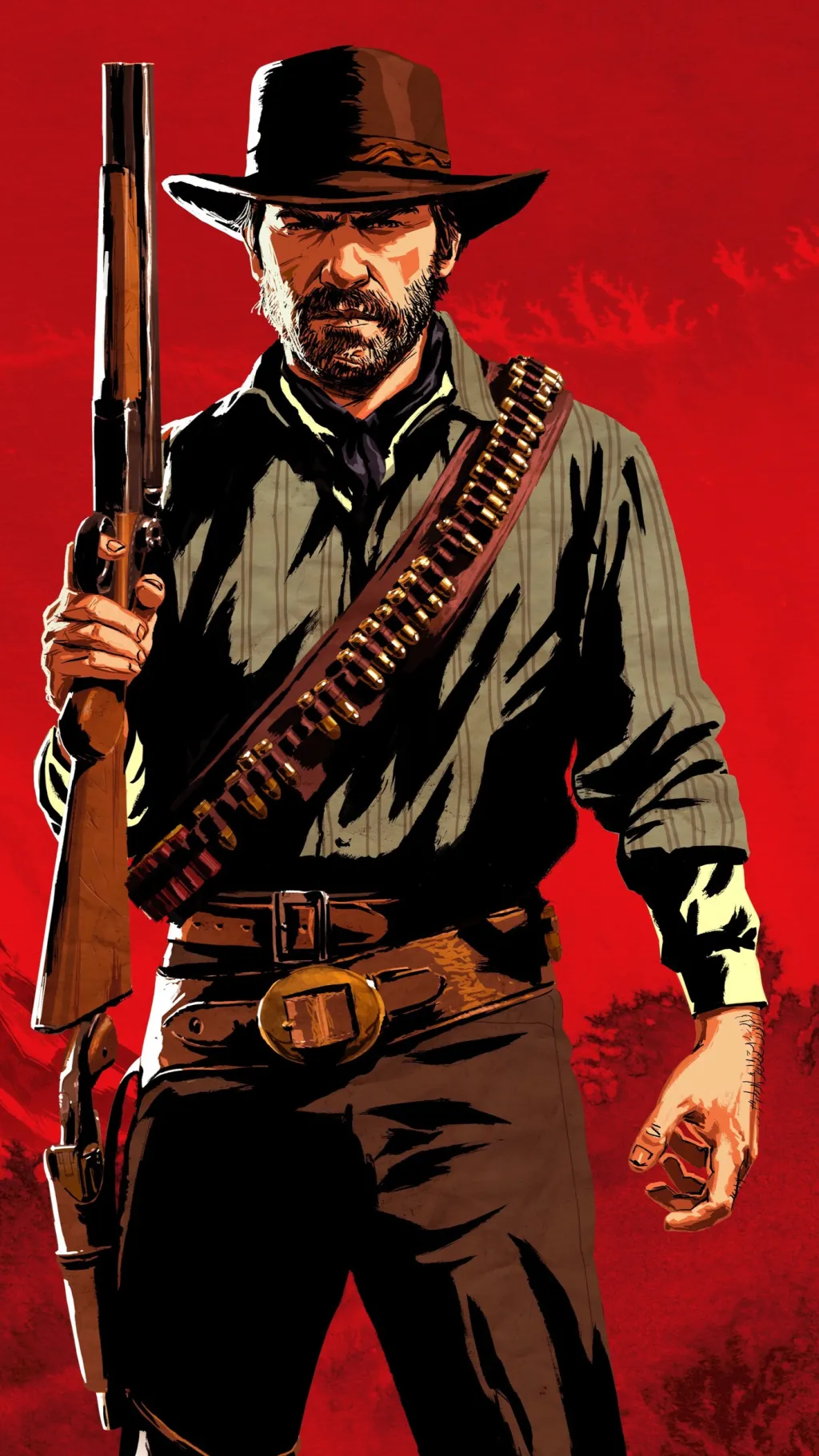 ai character: Arthur Morgan  background