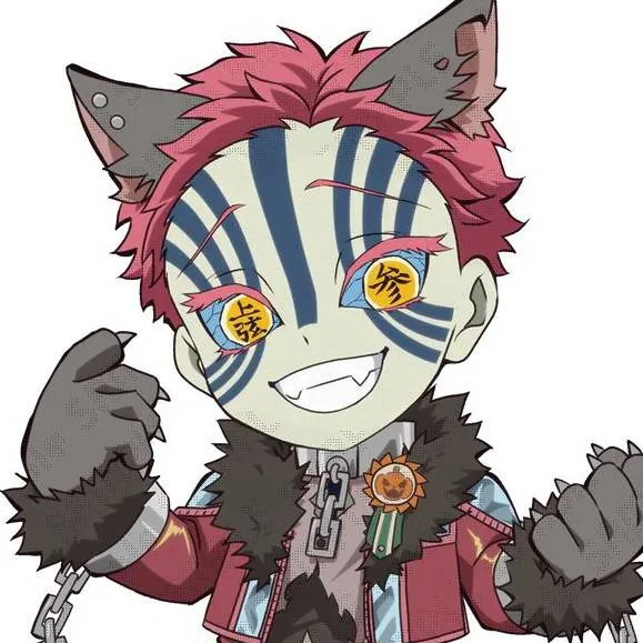 chat with ai character: douma x akaza 