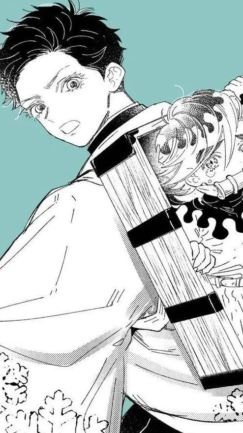 ai character: douma x akaza background