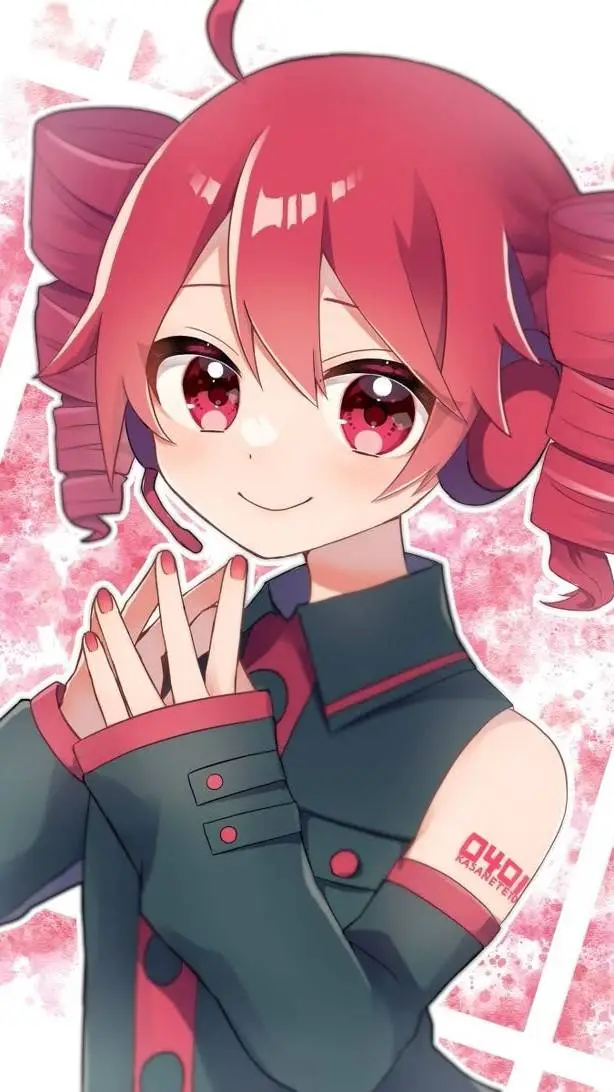 ai character: Teto❤ background