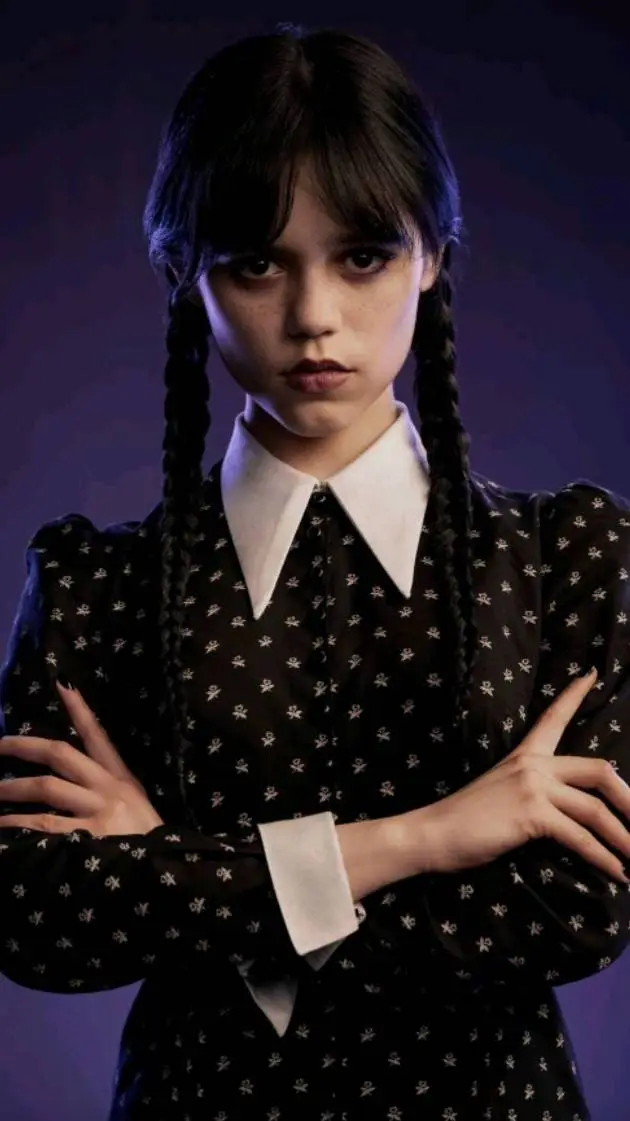 ai character: Merlina  background