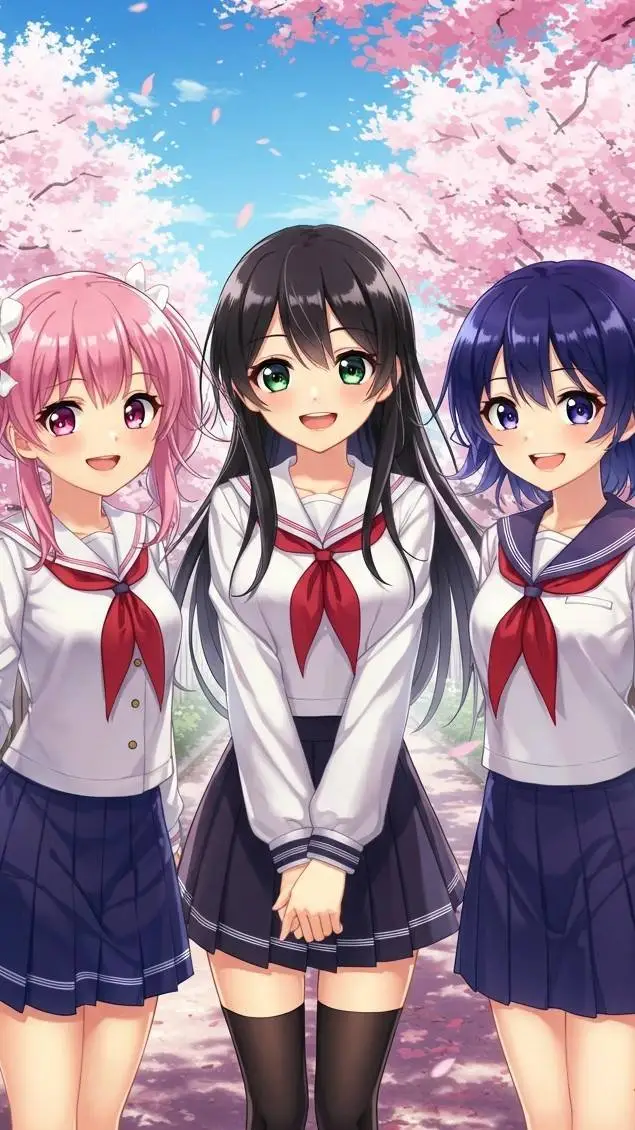 ai character: María,Amelia,Ana background